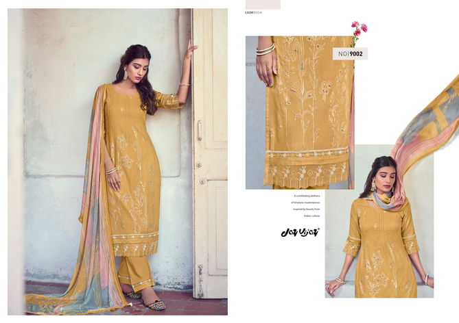 Basant By Jay Vijay Embroidery Linen Printed Designer Salwar Suits Wholesale Price In Surat